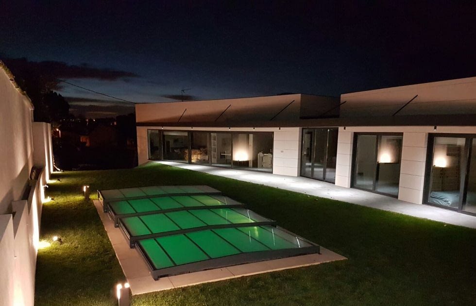 Cubierta de piscina barata plana premium
